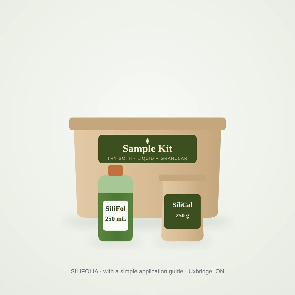 Silifolia Sample Kit 250 mL + 250 g